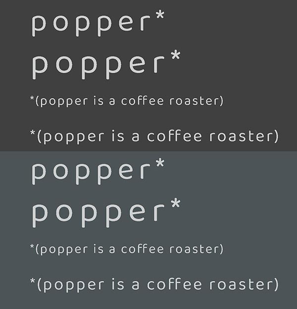 Popper roaster logo